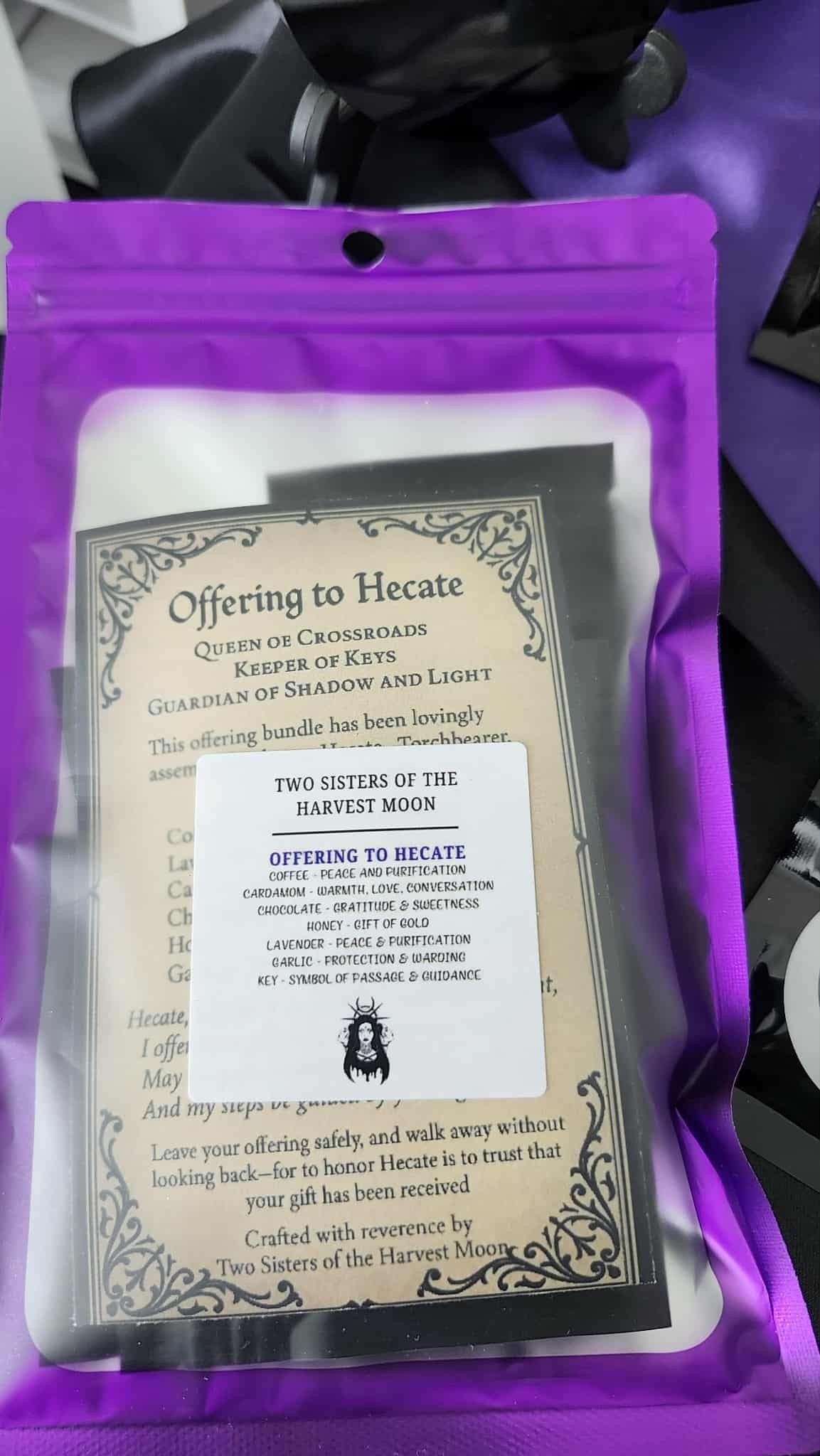 Hecate Deluxe Devotional Ritual Box – Complete Altar Set and 92-Page Ritual Guide