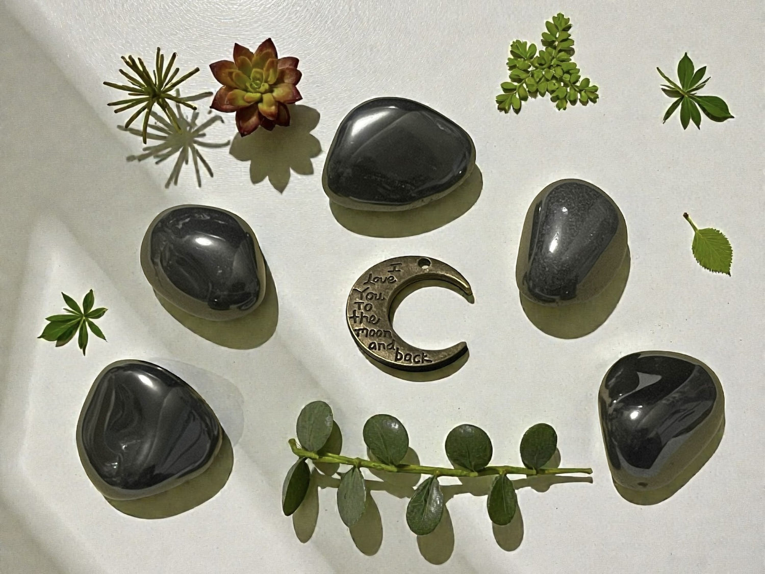 Hematite tumbles