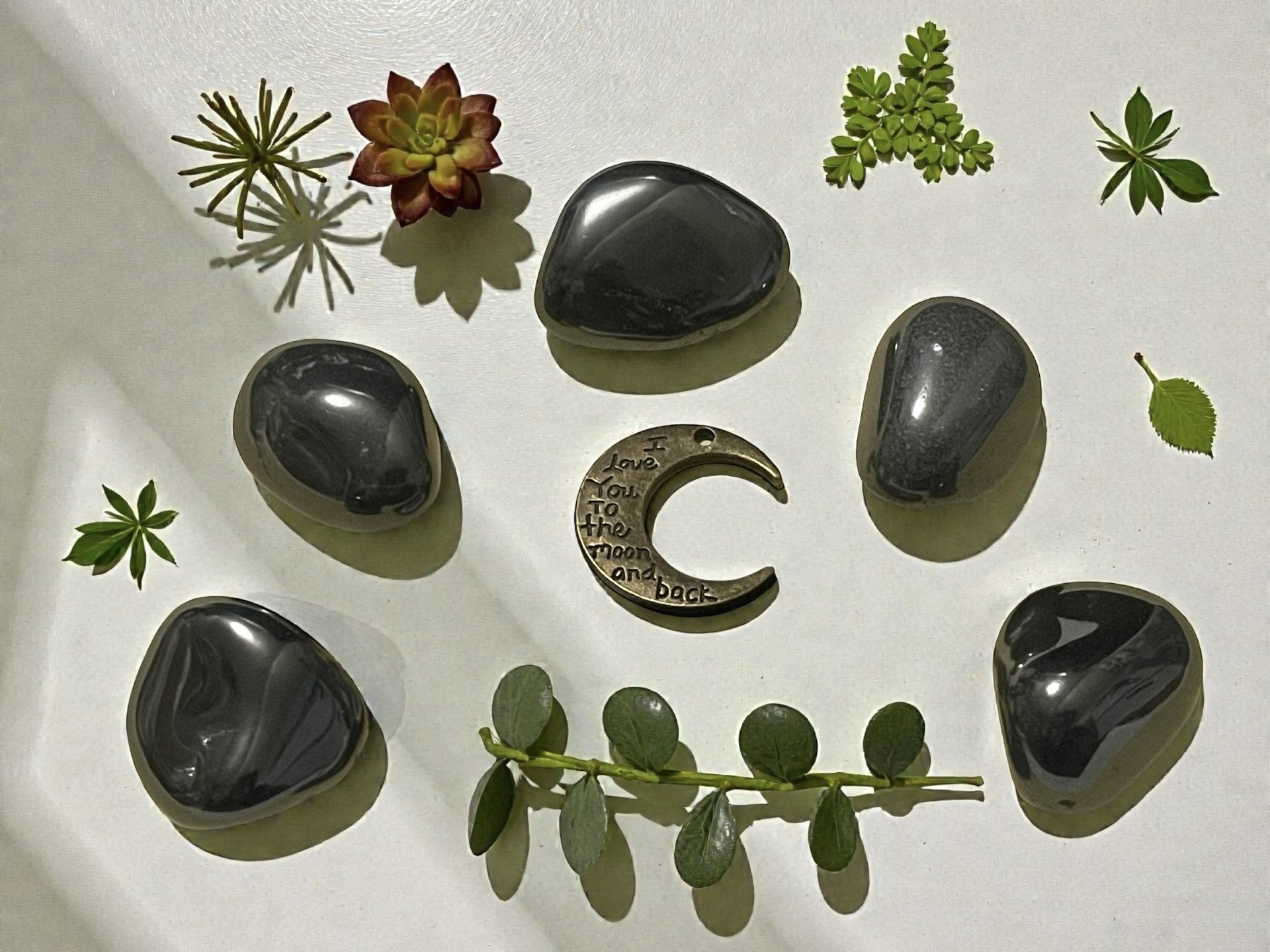 Hematite tumbles