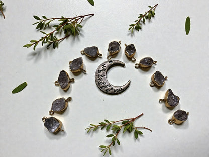 Herkimer Diamond necklace pieces