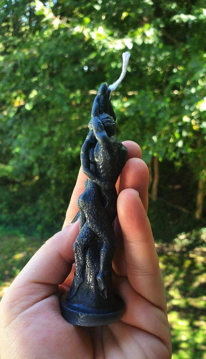 Intertwined Lovers Candle