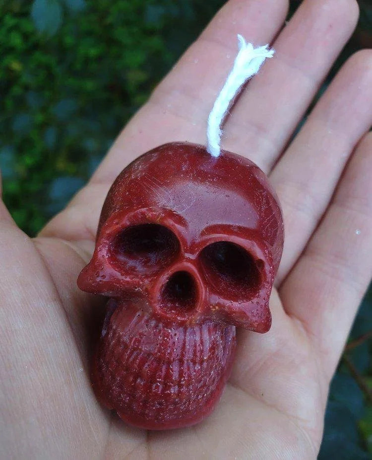 Mini Skull Candles