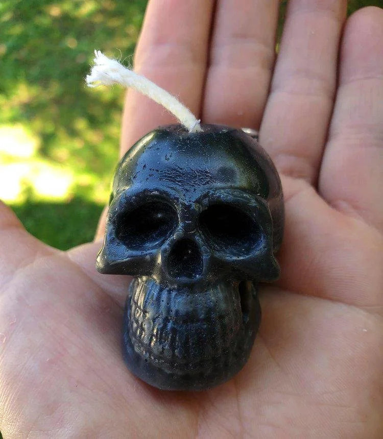 Mini Skull Candles
