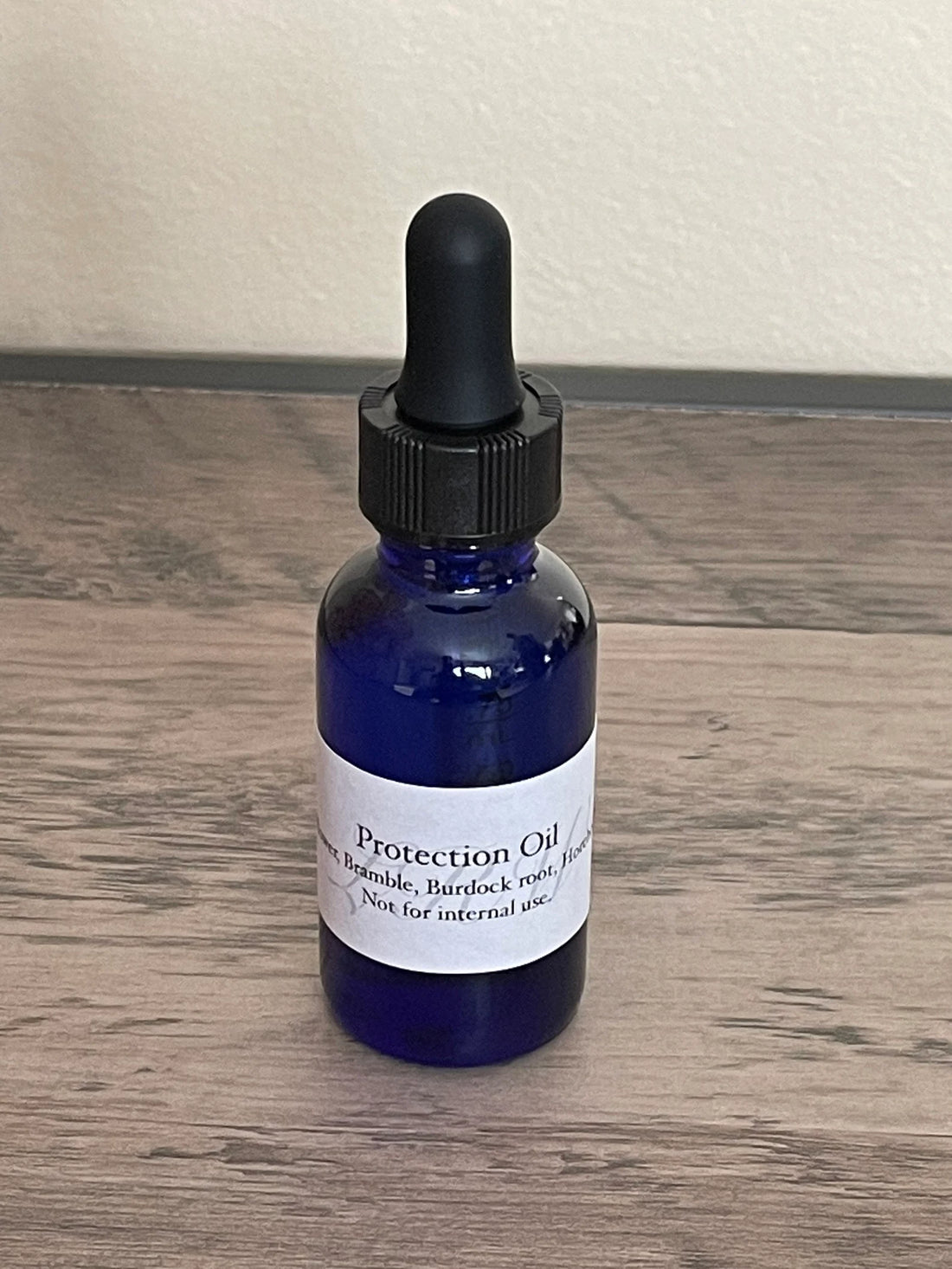 Handcrafted Protection Oil: Ritual Anointing Oil with Bramble, Burdock, Horehound