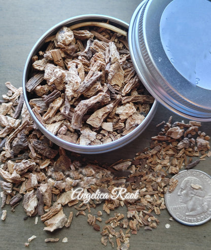Angelica Root, Protection, Purification, Uncrossing, Healing, Lost Love (1 oz)