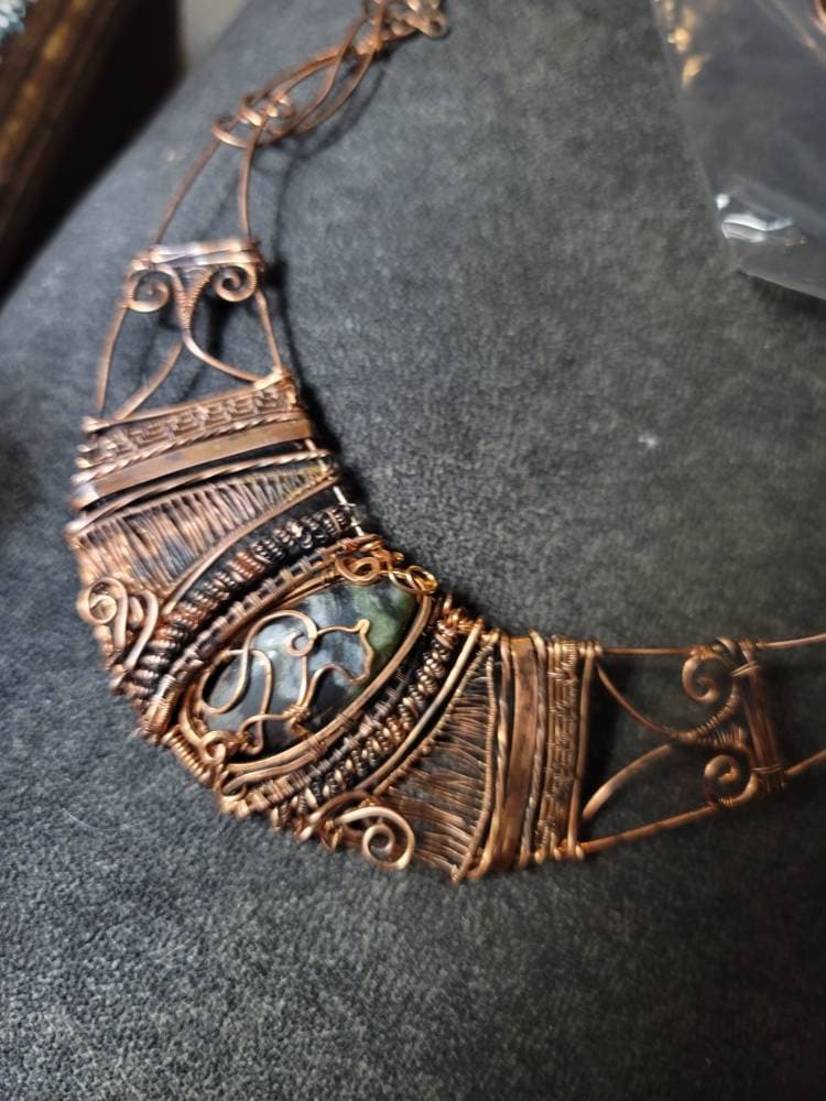 Cat necklace, cat lovers,new age wiccan gift, woman girl gift, riual necklace pagan, trendy boho necklace, spiritual gift, sister gift