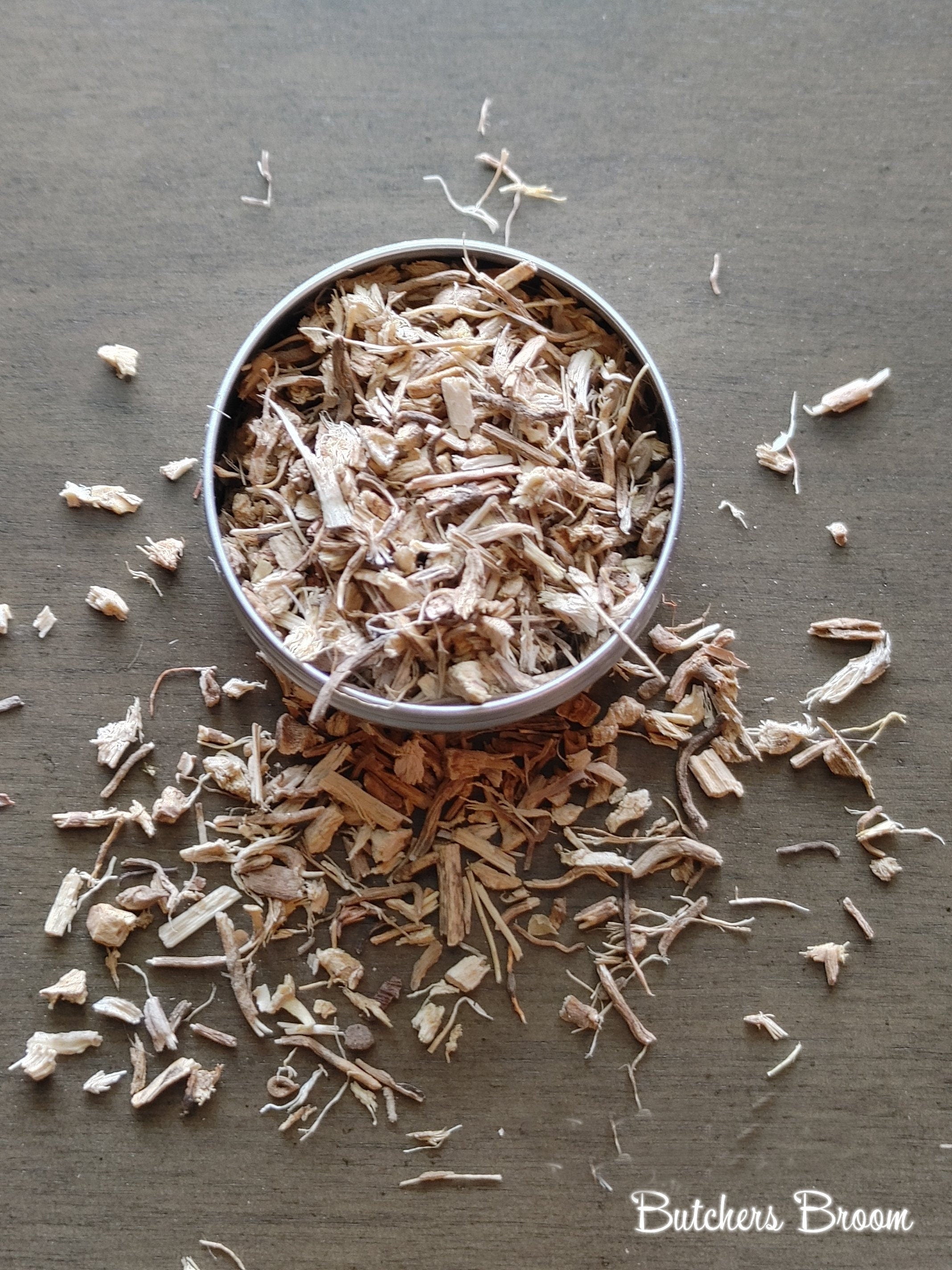 Butchers Broom Herb, Organic, Protection, Bring Calm, Divination, Psychic Power (1 oz)
