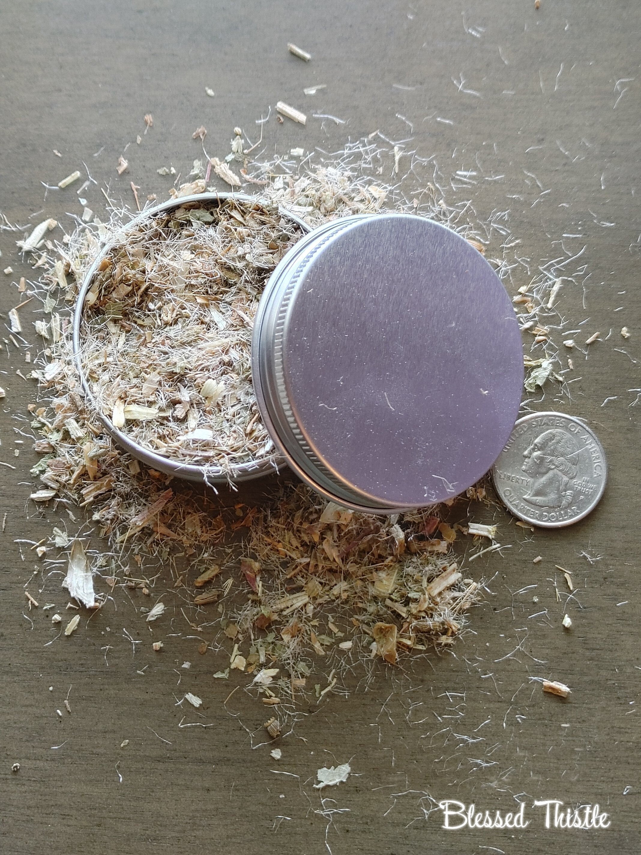 Blessed Thistle Herb, Protection, Cleansing, Heal Anger, Uncrossing, Breaking Hexes, Release Emotions (1 oz)
