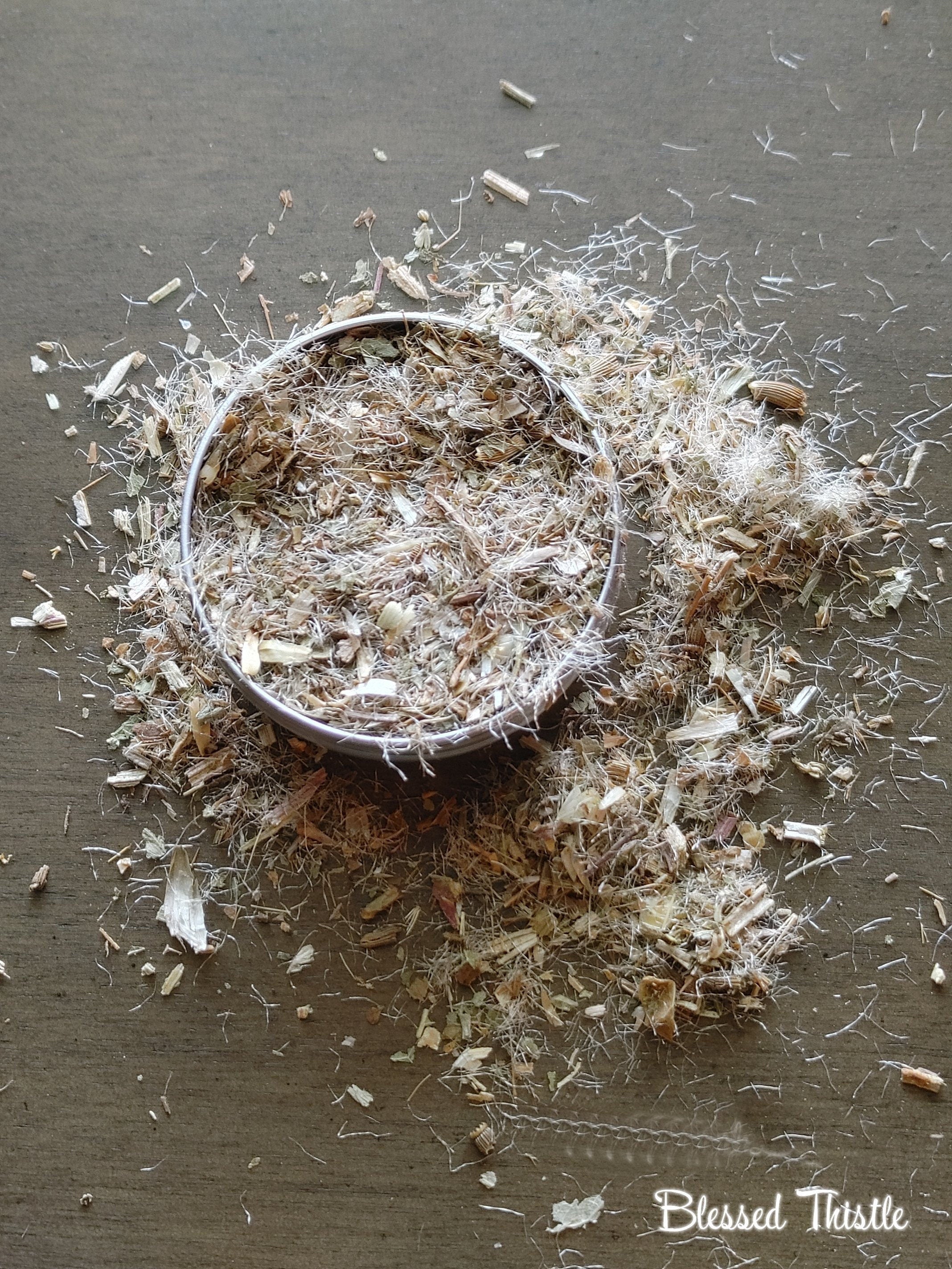 Blessed Thistle Herb, Protection, Cleansing, Heal Anger, Uncrossing, Breaking Hexes, Release Emotions (1 oz)