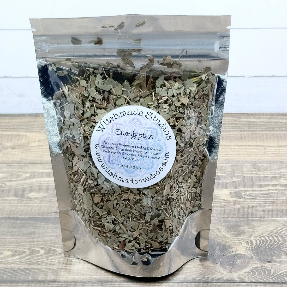 Eucalyptus Leaf, Cut, Prosperity, Protection, Healing, Spiritual Cleansing (1 oz)