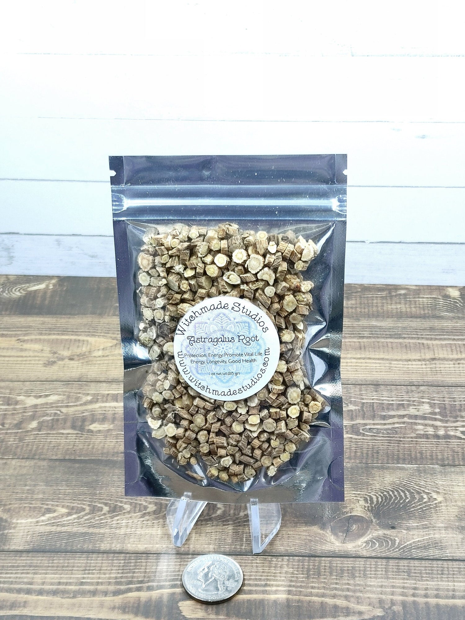 Astragalus Root Cut Herb,Protection, Energy, Longevity, Good Health, Promote Vital Energy (1 oz)