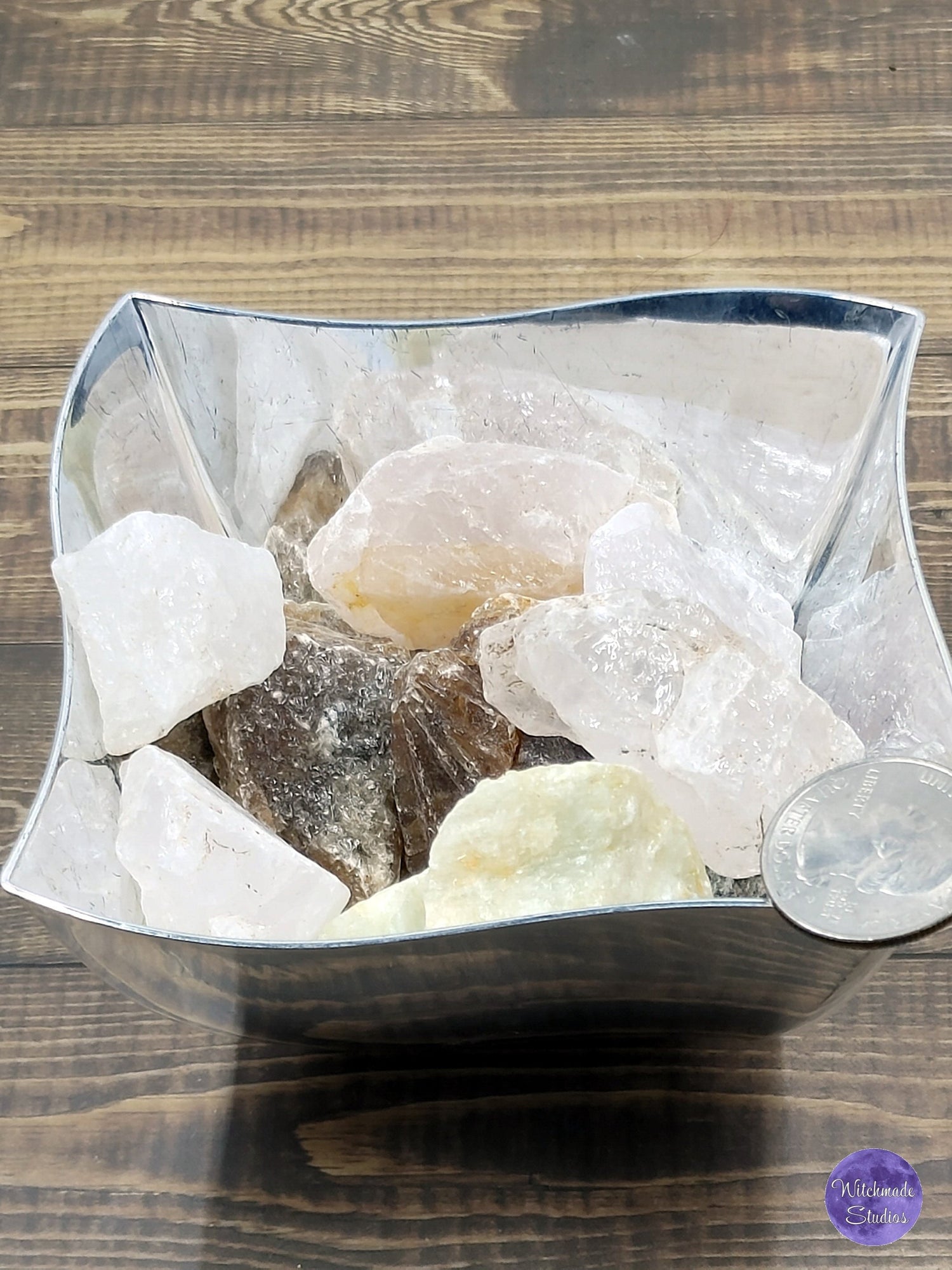Mixed Calcite Rough Specimens: Chakra Reiki Healing Crystals