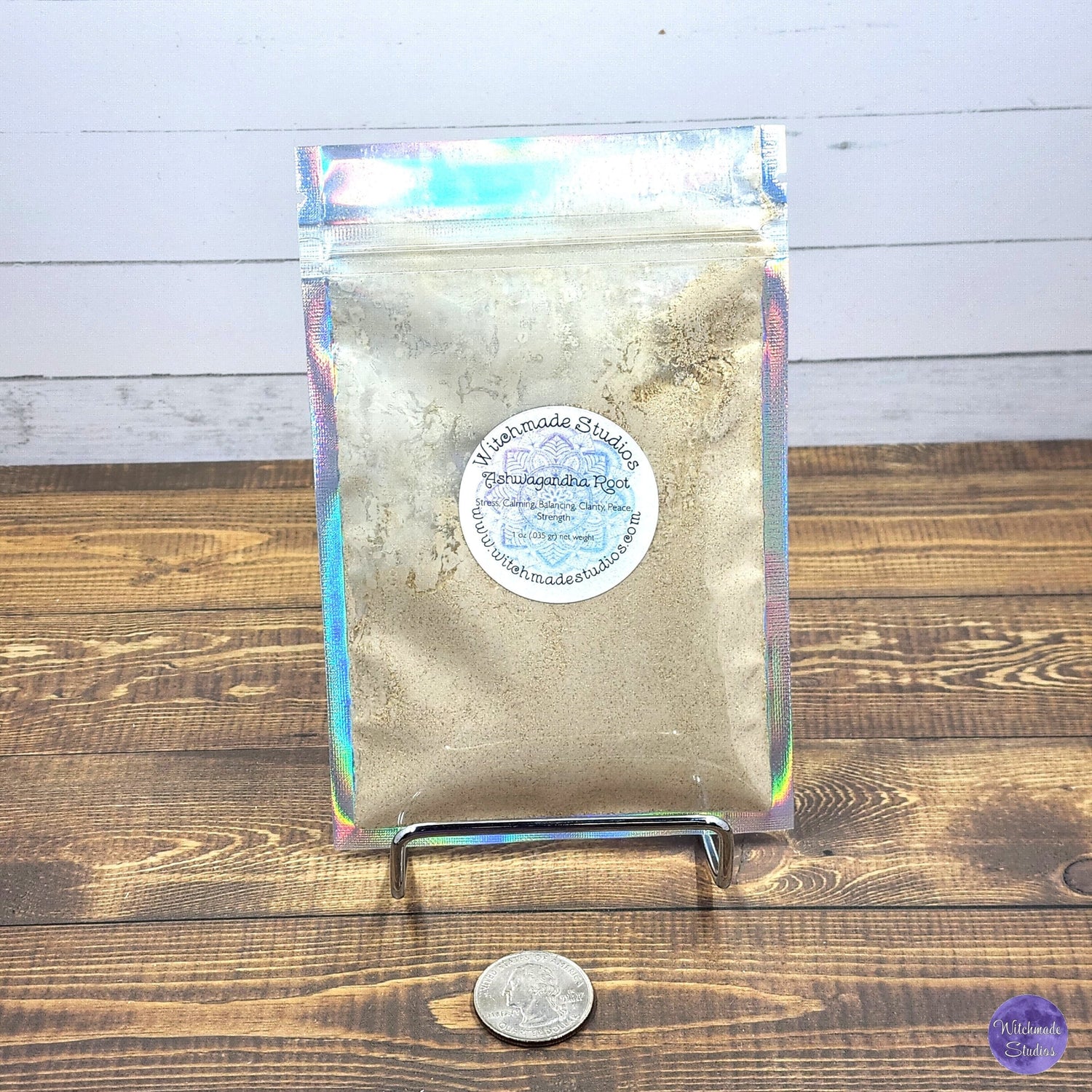 Ashwagandha Root Powder, Stress, Trauma, Love, Attraction, Aphrodisiac, Calming, Balancing, Clarity, Peace, Strength (1 oz)