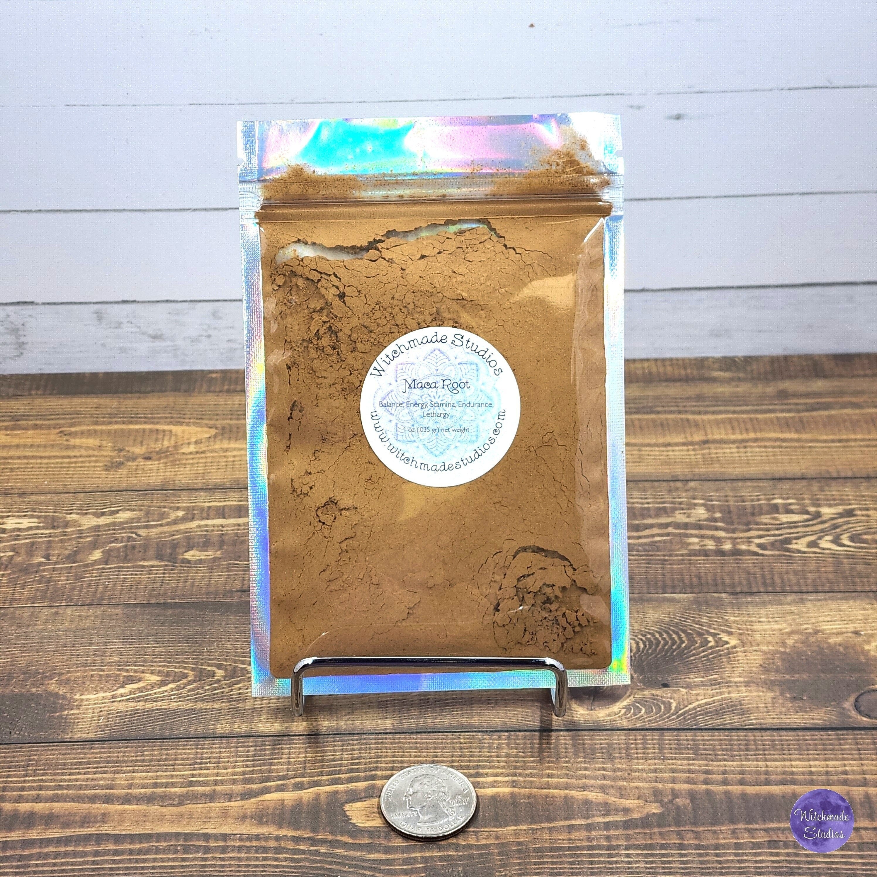 Maca Root Powder, Balance, Energy, Stamina, Endurance, Lethargy, Fertility, Sex, Aphrodisiac, Prosperity (1 oz)