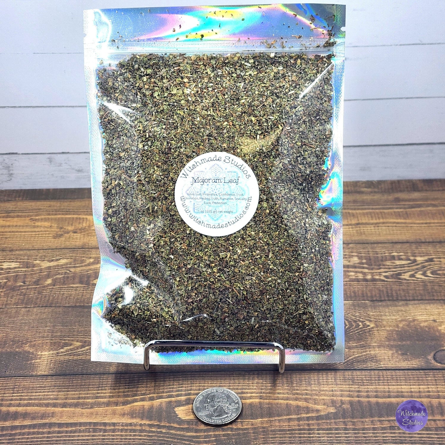 Marjoram Leaf Herb, Cleansing, Relationships, Love, Money, Protection, Health, Happiness, Purification (1 oz)
