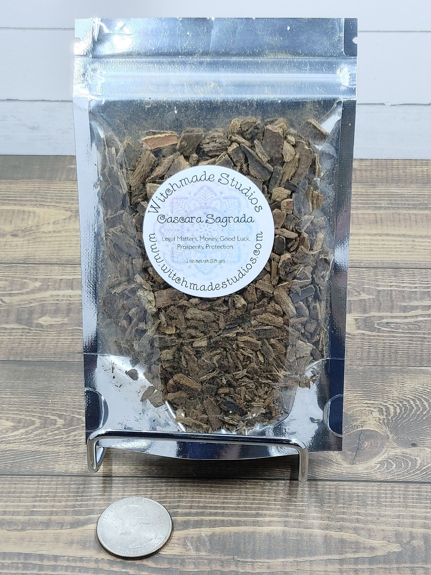 Cascara Sagrada Herb, Legal Matters, Money, Good Luck, Prosperity, Protection, Blockbuster, Action (1 oz)