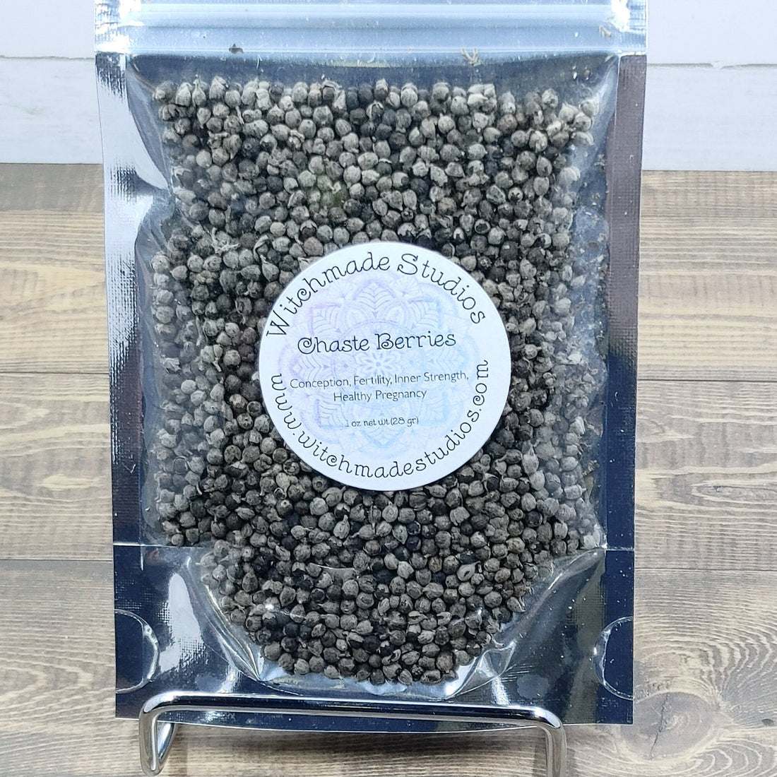 Chaste Berries Herb, Conception, Fertility, Inner Strength, Healthy Pregnancy (1 oz)