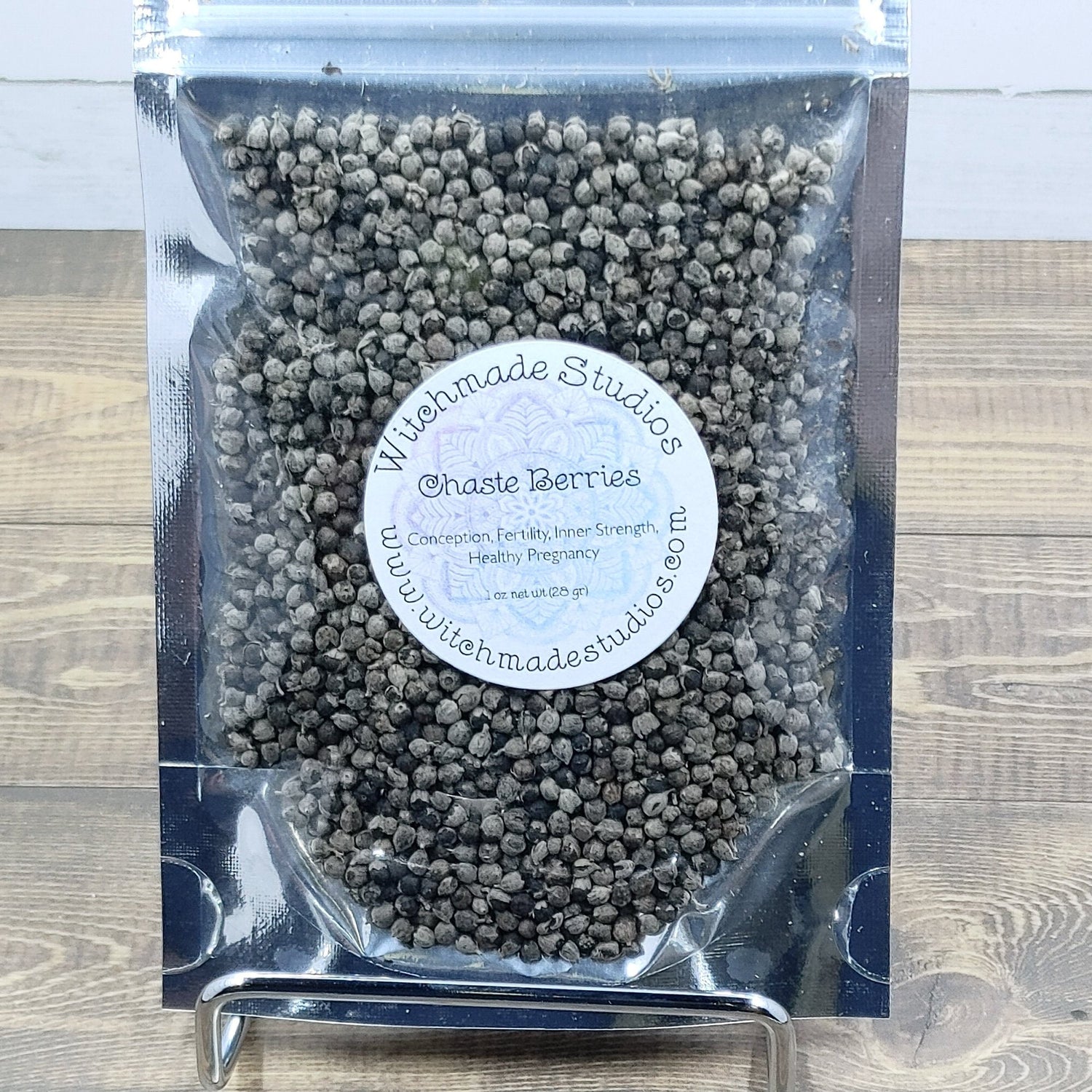 Chaste Berries Herb, Conception, Fertility, Inner Strength, Healthy Pregnancy (1 oz)
