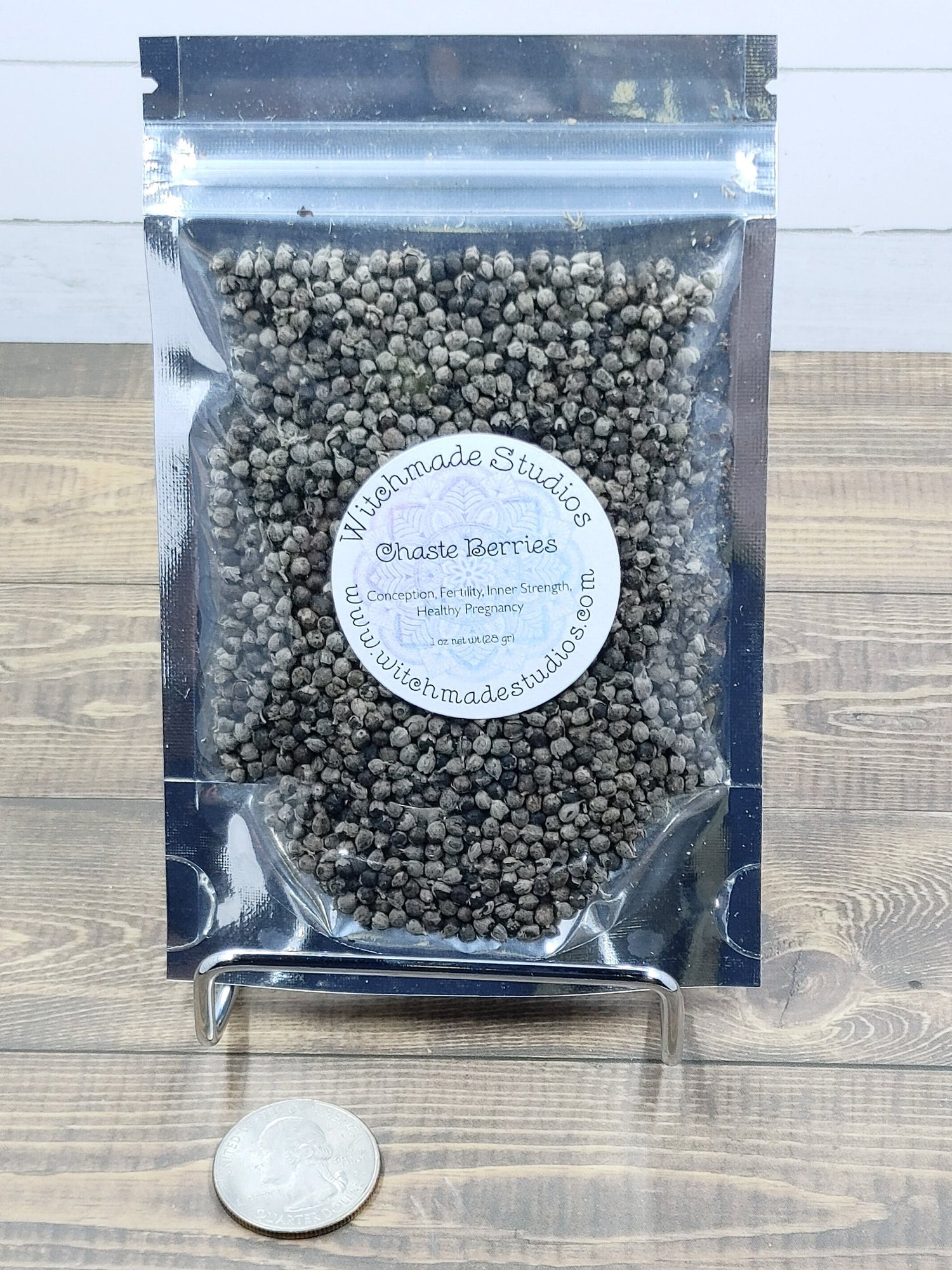 Chaste Berries Herb, Conception, Fertility, Inner Strength, Healthy Pregnancy (1 oz)