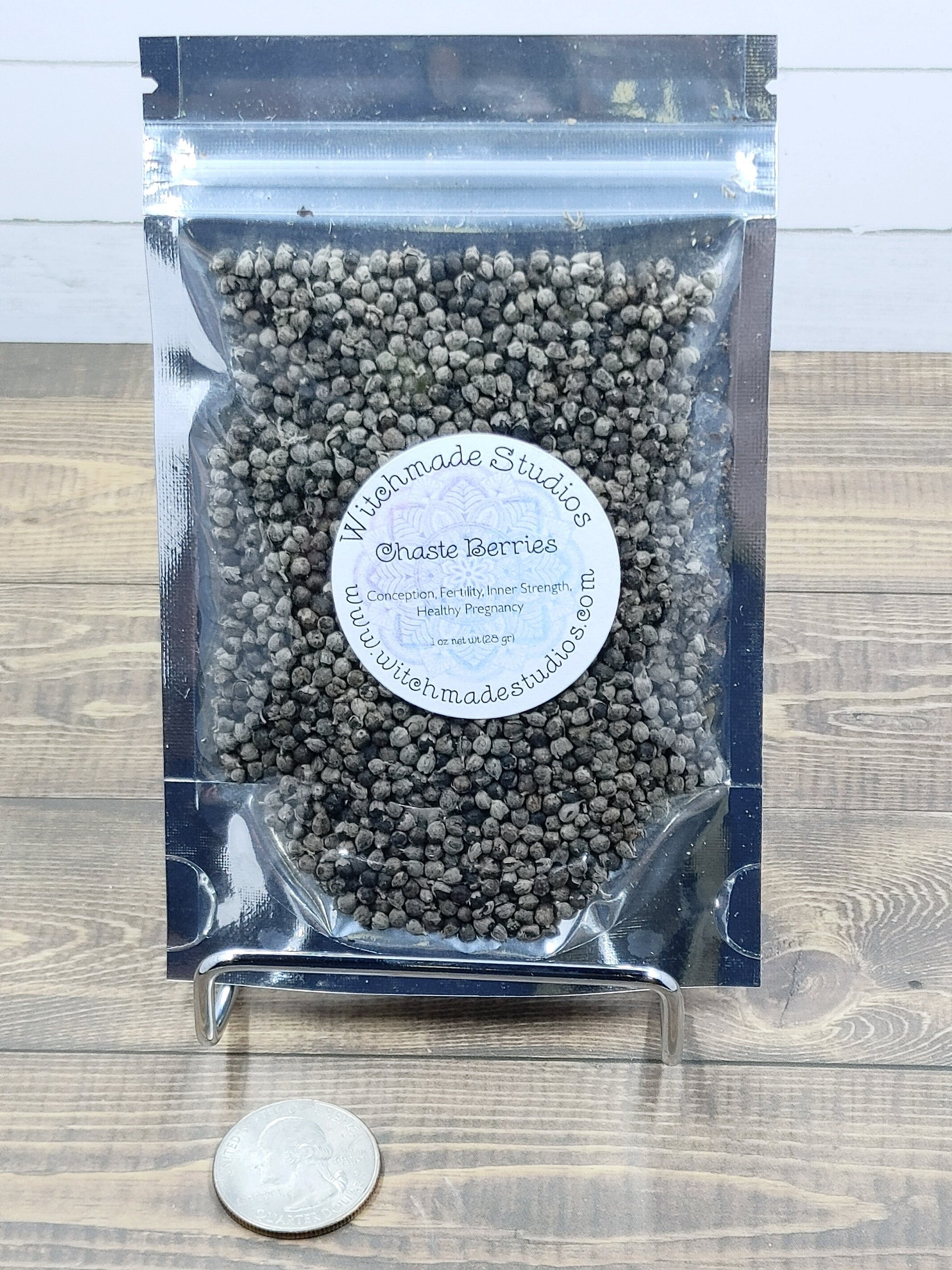 Chaste Berries Herb, Conception, Fertility, Inner Strength, Healthy Pregnancy (1 oz)