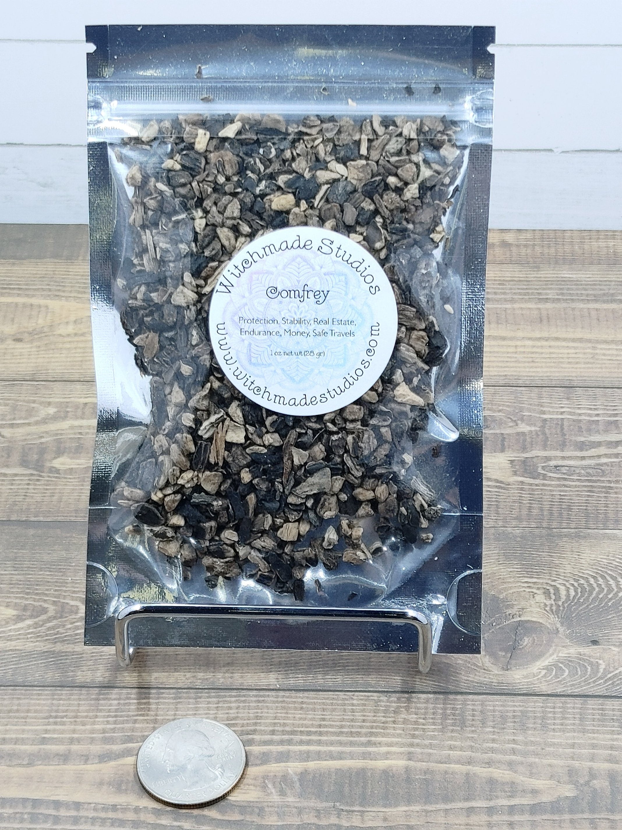 Comfrey Root Herb, Protection, Stability, Real Estate, Endurance, Money, Safe Travels  (1 oz)