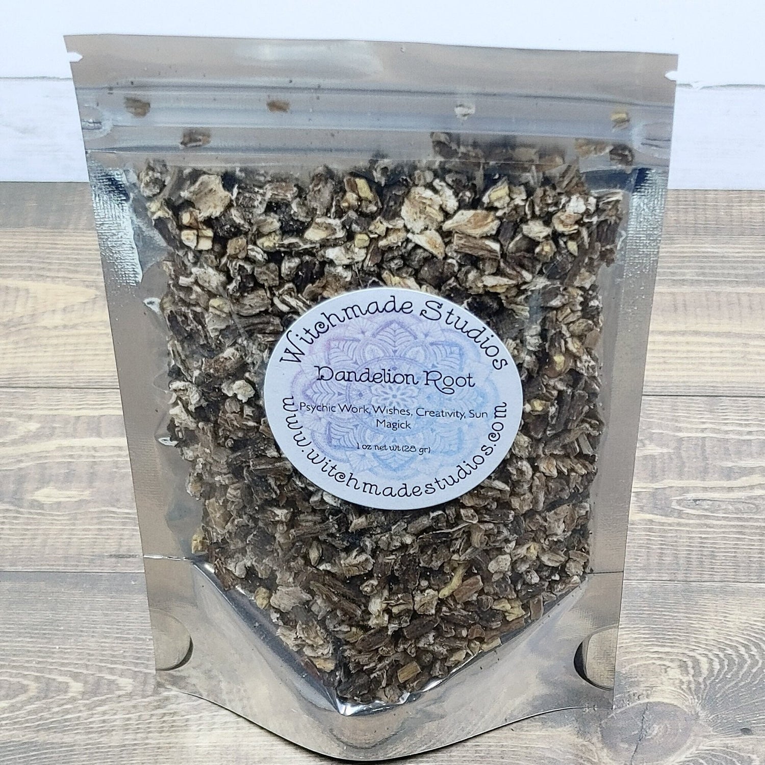 Dandelion Root Herb, Psychic Work, Wishes, Creativity, Sun Magick, Divination, Calling Spirits  (1 oz)