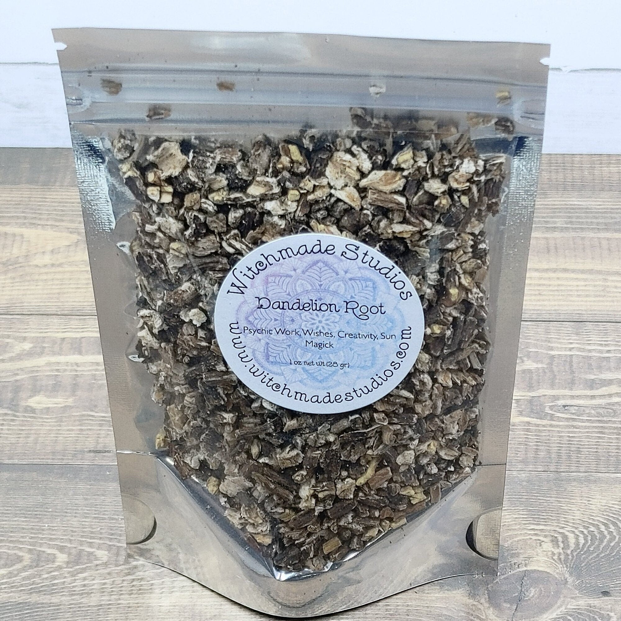 Dandelion Root Herb, Psychic Work, Wishes, Creativity, Sun Magick, Divination, Calling Spirits  (1 oz)