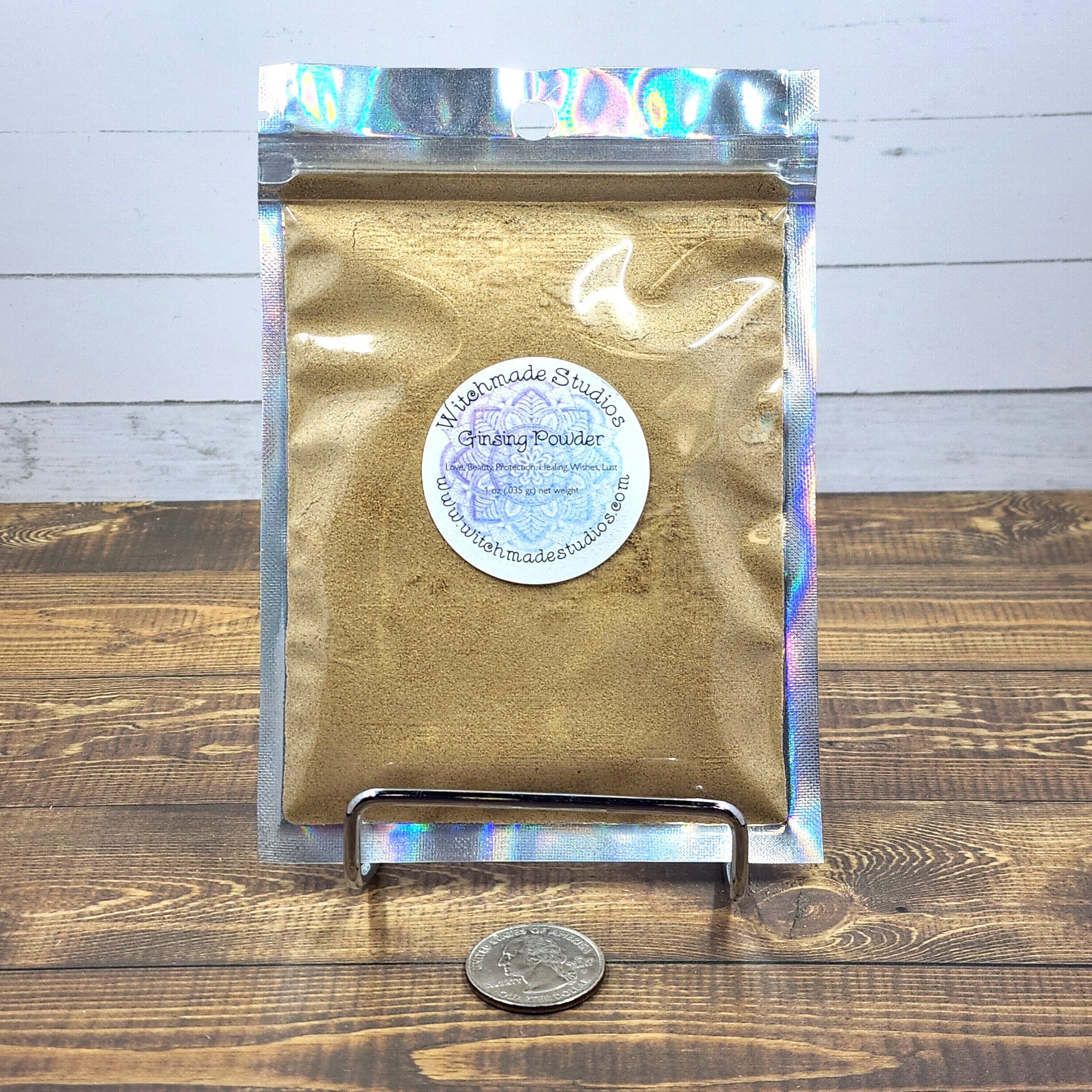 Ginsing Root Powder, Love, Beauty, Protection, Healing, Wishes, Lust (1 oz)