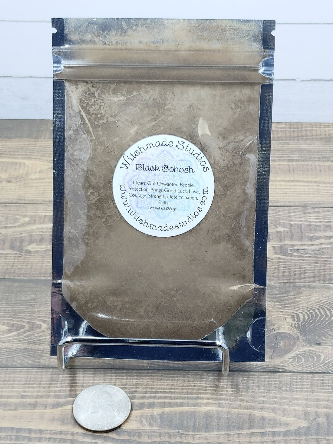 Black Cohosh Powder, Protection, Good Luck, Love, Courage, Strength, Determination, Faith, Potency, Unwanted People (1 oz)