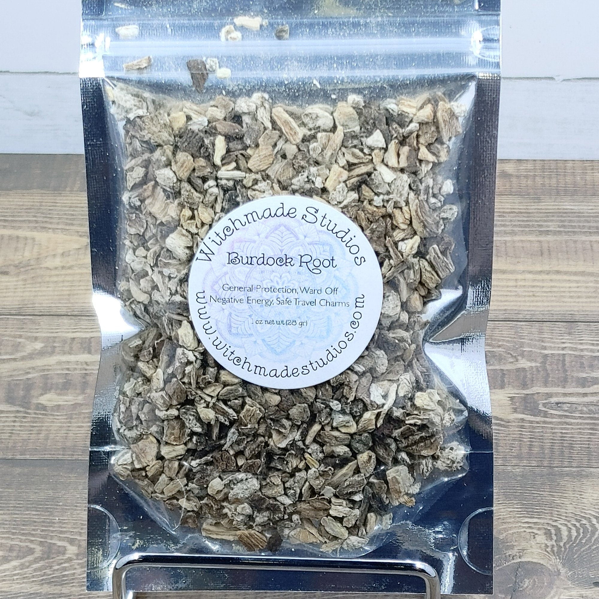 Burdock Root Herb, General Protection, Negative Energy, Safe Travel Charms, Healing (1 oz)