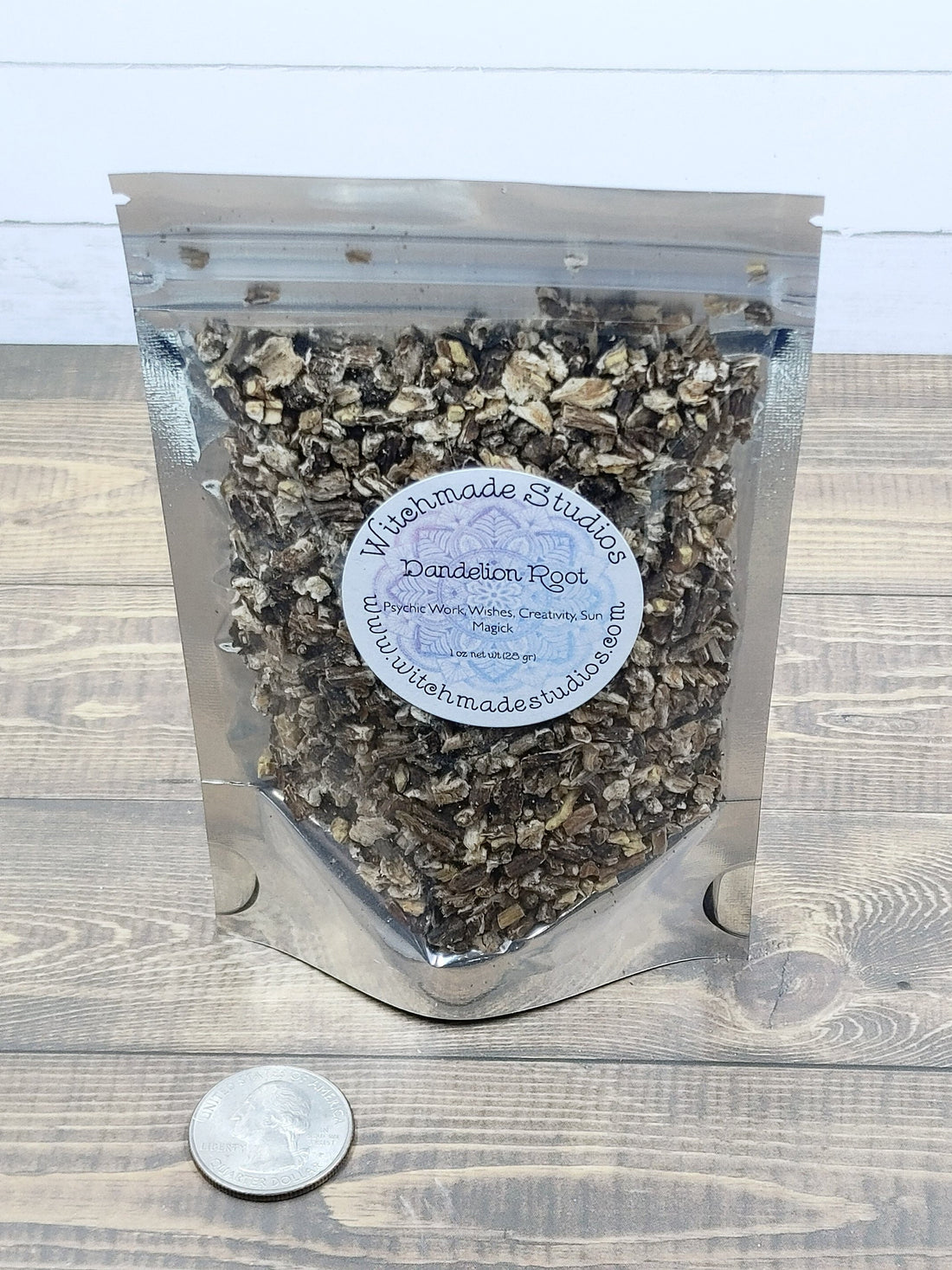 Dandelion Root Herb, Psychic Work, Wishes, Creativity, Sun Magick, Divination, Calling Spirits  (1 oz)
