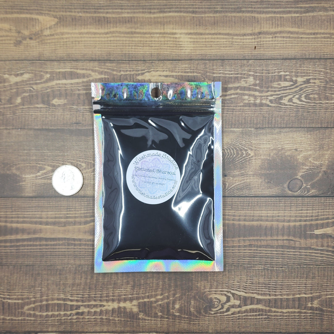 Activated Charcoal, Unity, Purification, Banishing, Cleansing, Protection  (1 oz)