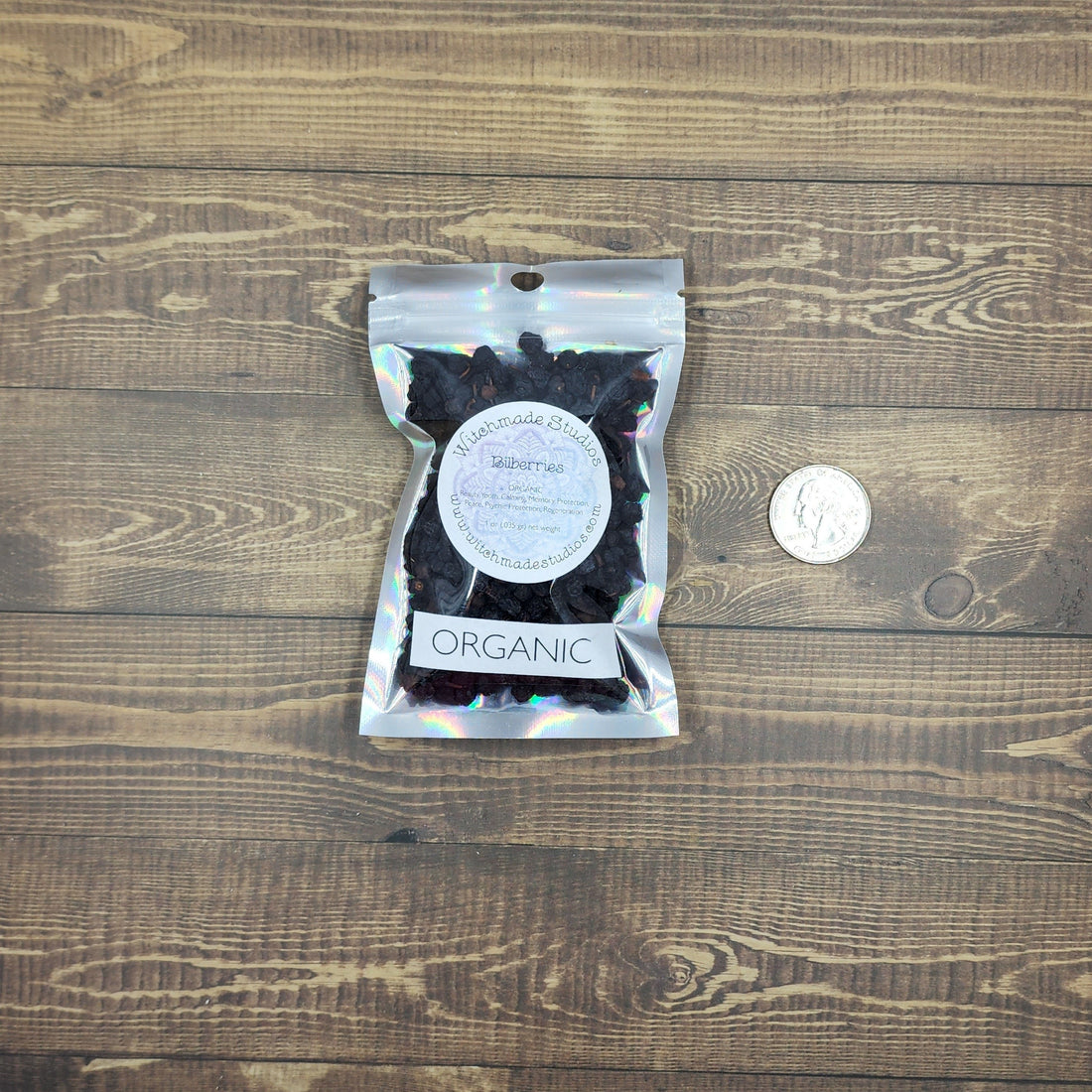 Bilberries, Organic, Beauty, Youth, Calming, Memory, Protection, Peace, Psychic Protection, Regeneration (1 oz)