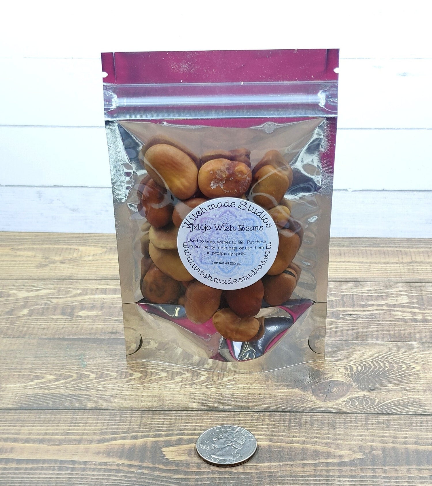 Mojo Wish Beans, Luck and Abundance, Natural Healing (1 oz)
