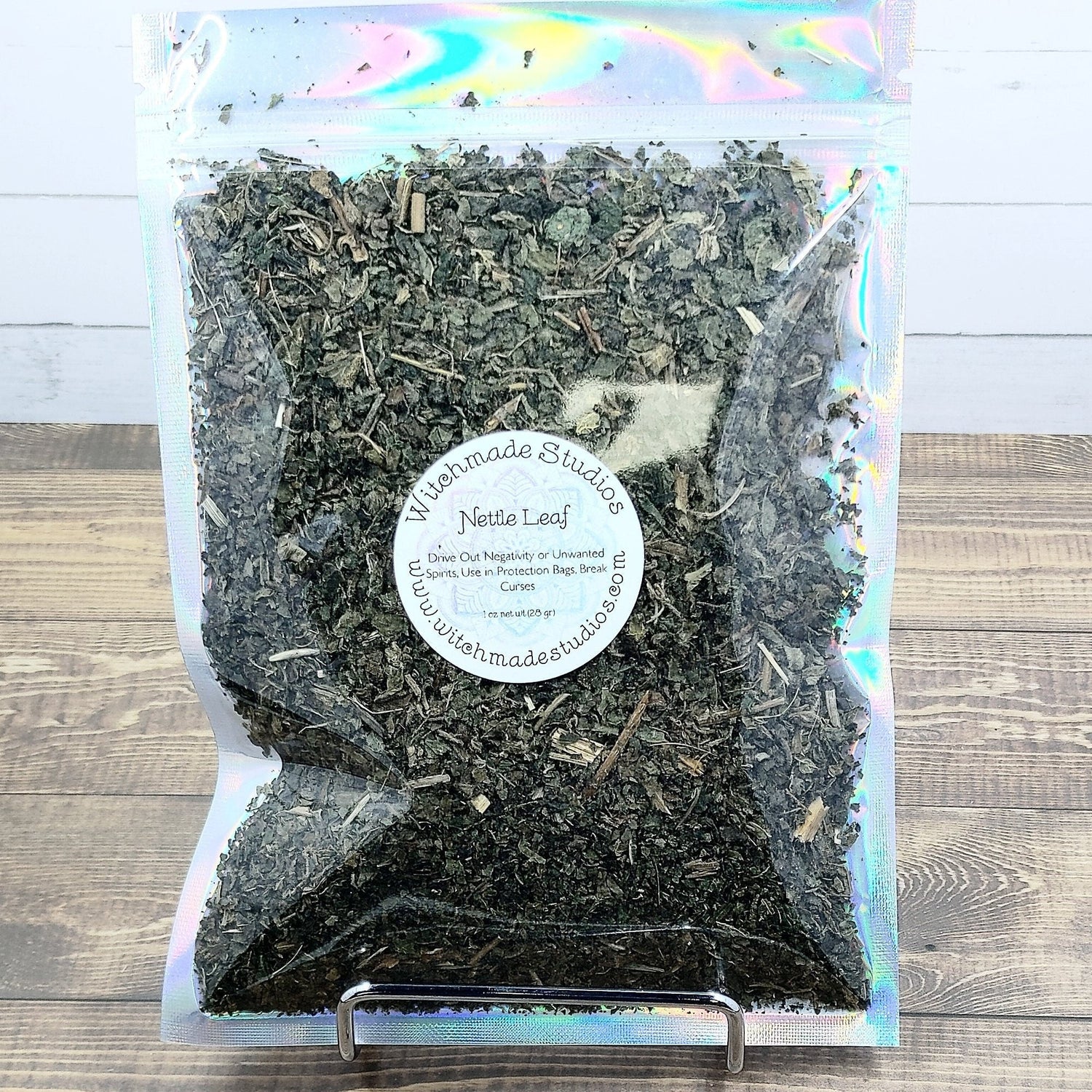 Nettle Leaf Herb, Banish Negativity, Protection Bags, Break Curses, Exorcism, Protection, Healing, Lust (1 oz)