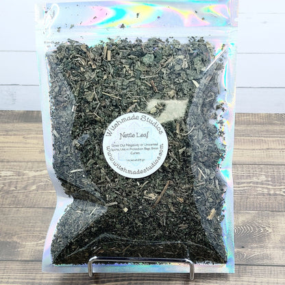 Nettle Leaf Herb, Banish Negativity, Protection Bags, Break Curses, Exorcism, Protection, Healing, Lust (1 oz)