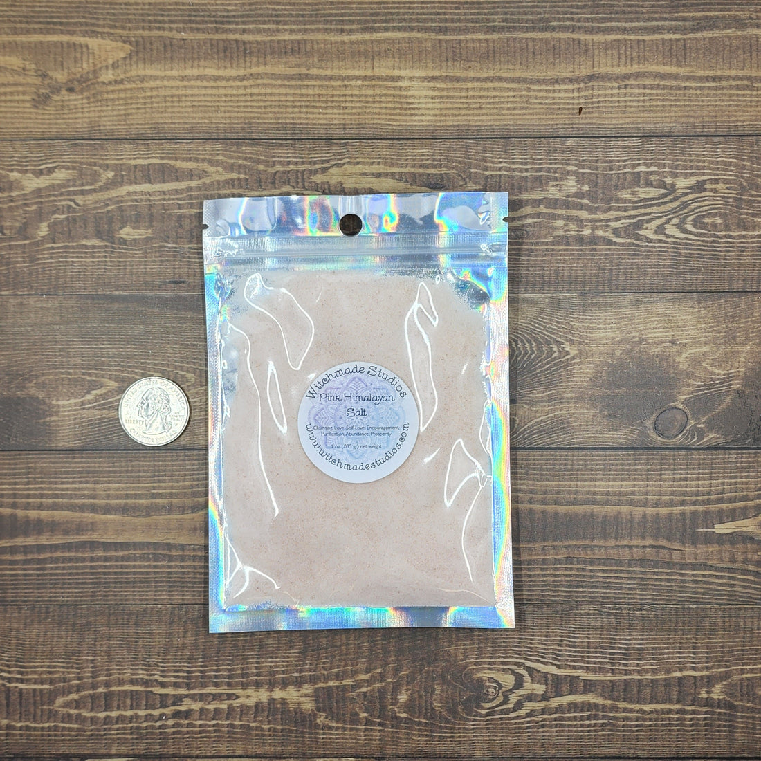 Pink Himalayan Salt, Cleansing, Love, Self-Love, Encouragement, Purification, Abundance, Prosperity (1 oz)