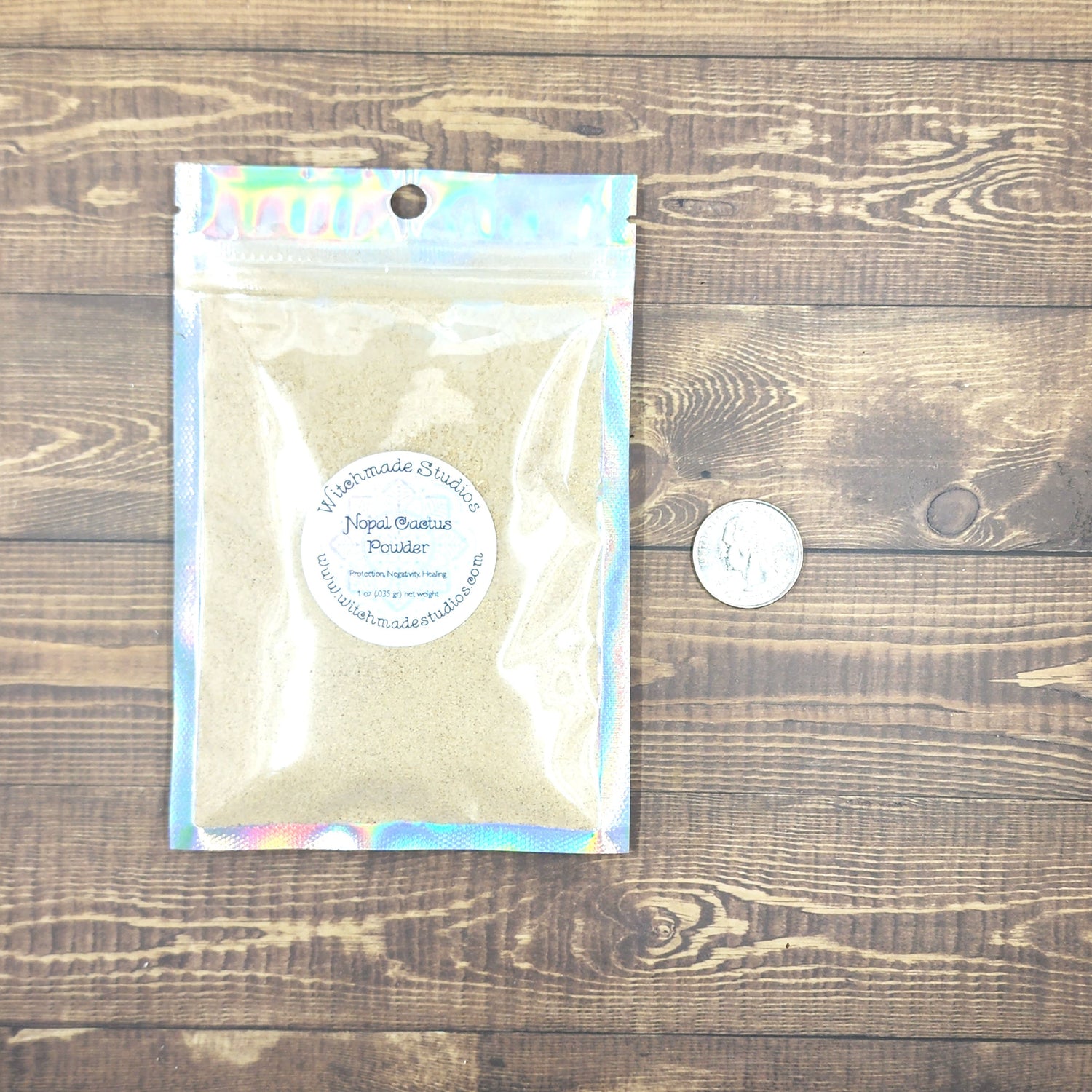 Nopal Cactus Powder, Protection, Negativity, Healing (1 oz)