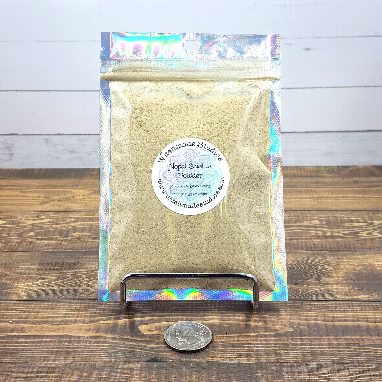 Nopal Cactus Powder, Protection, Negativity, Healing (1 oz)