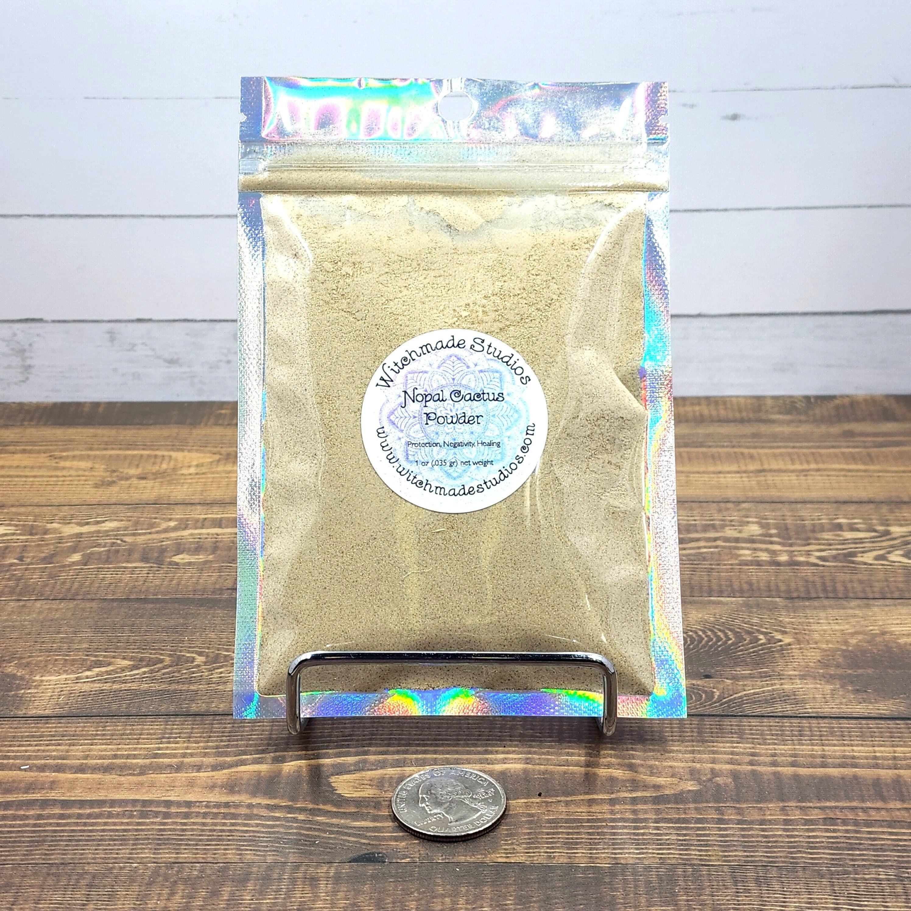 Nopal Cactus Powder, Protection, Negativity, Healing (1 oz)