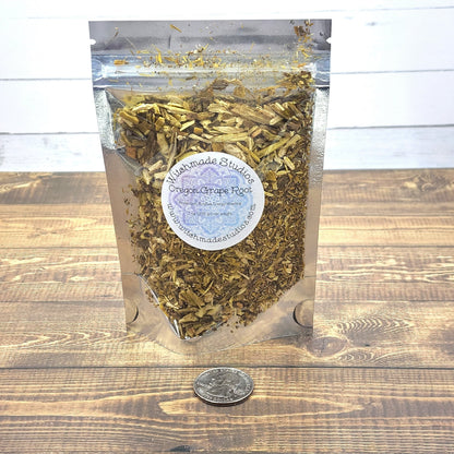 Oregon Grape Root Cut, Protection, Positive Energy, Warding (1 oz)