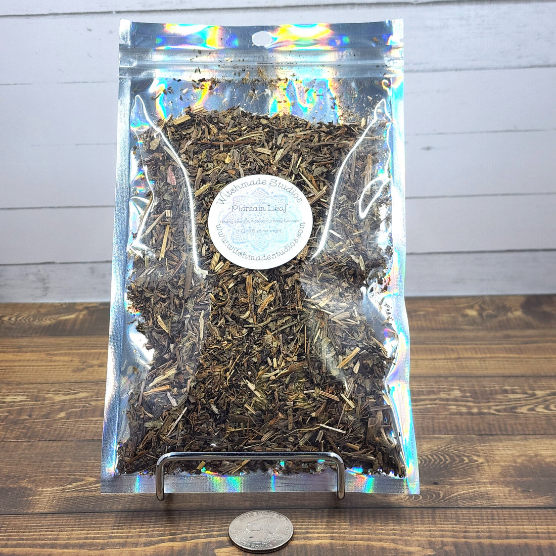 Plantain Leaf Herb, Healing, Strength, Protection, Energy, Courage (1 oz)