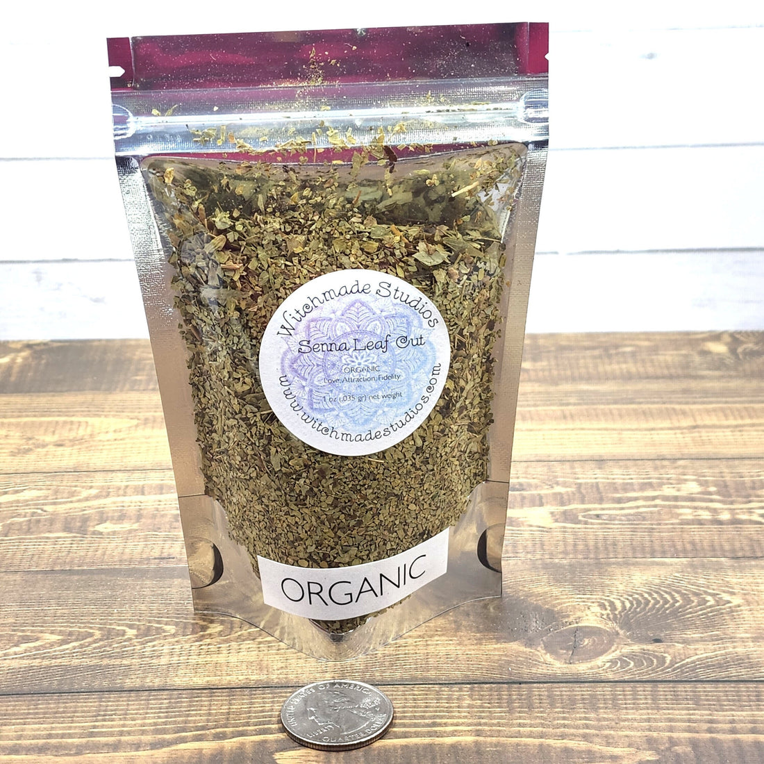 Senna Leaf Cut, Organic, Love, Attraction, Fidelity, Lust, Tact, Diplomacy, Faithfulness (1 oz)