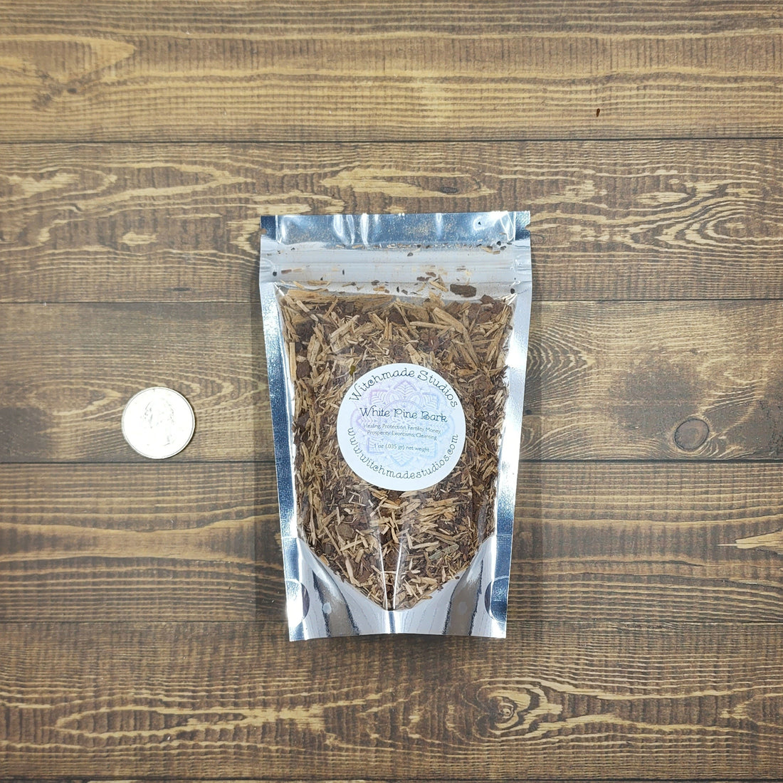 White Pine Bark, Healing, Protection, Fertility, Money, Prosperity, Exorcisms, Cleansing (1 oz)