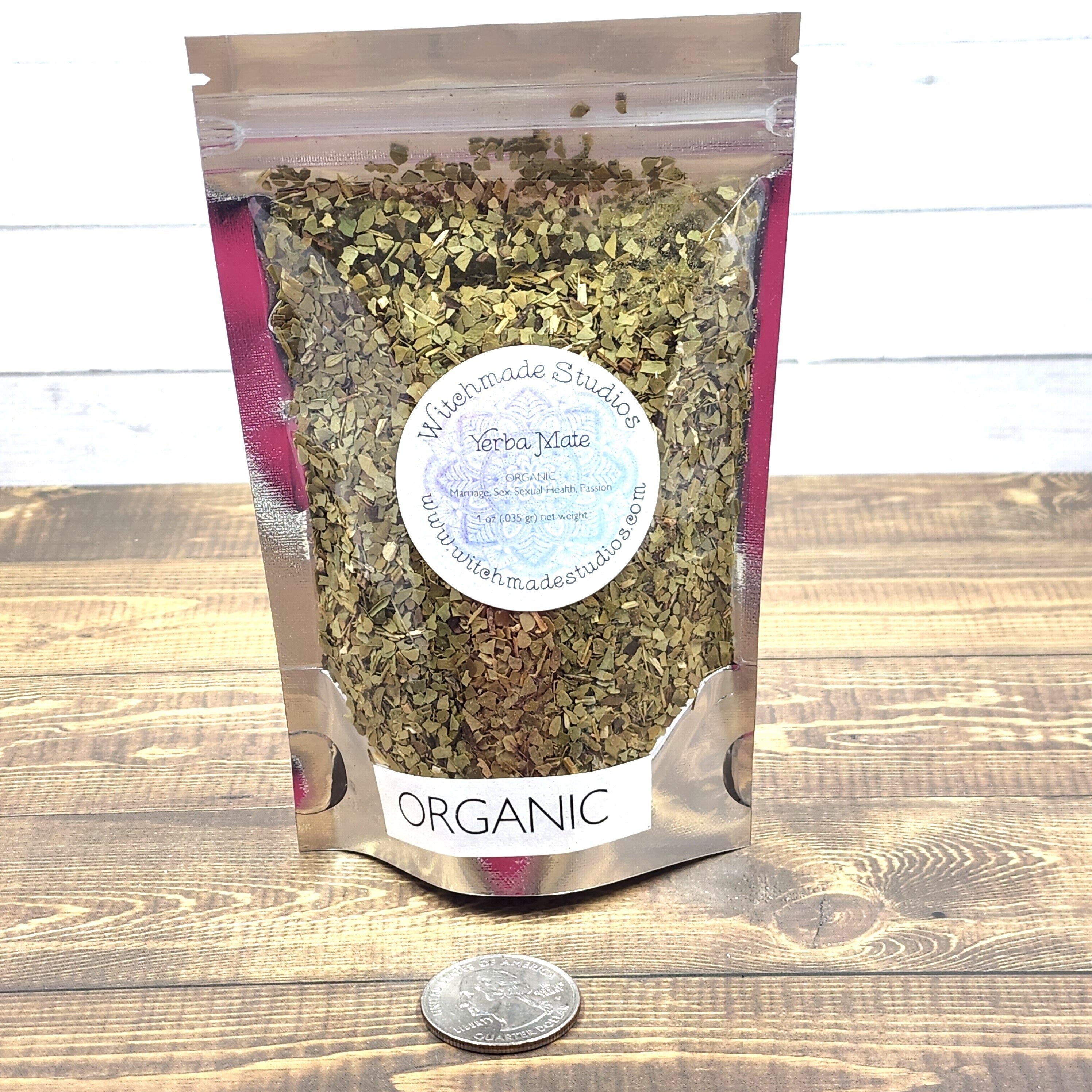 Yerba Mate Leaf, Organic, Marriage, Sex, Sexual Health, Passion (1 oz)