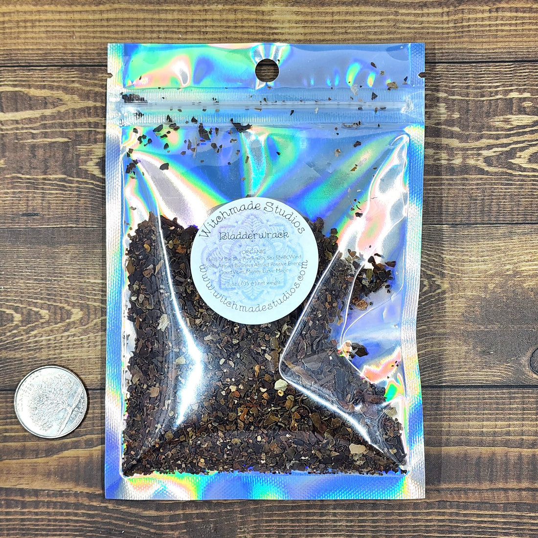 Bladderwrack Herb, Organic, Herb of the Sea, Protection, Sea, Attract Business, Positive Energy, Good Vibes, Money, Lunar Magic (1 oz)