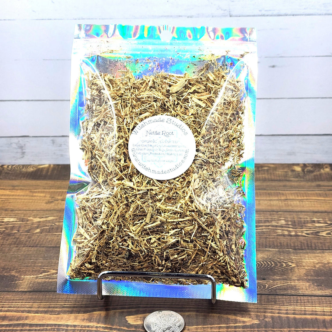 Nettle Root Herb, Negativity, Unwanted Spirits, Protection Bags, Break Curses, Exorcism, Protection, Healing, Lust (1 oz)