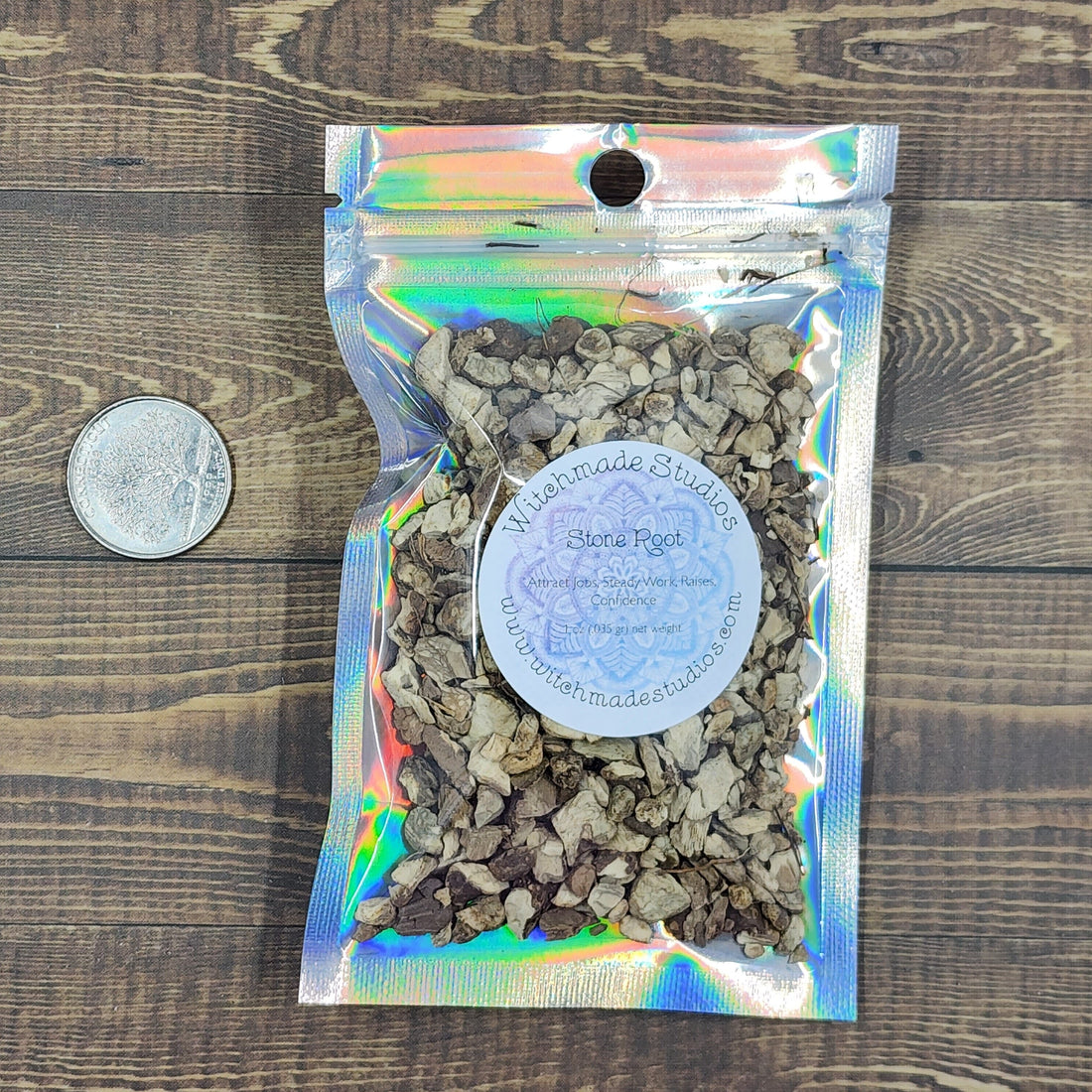 Stone Root Cut, Attract Jobs, Steady Work, Raises, Confidence (1 oz)