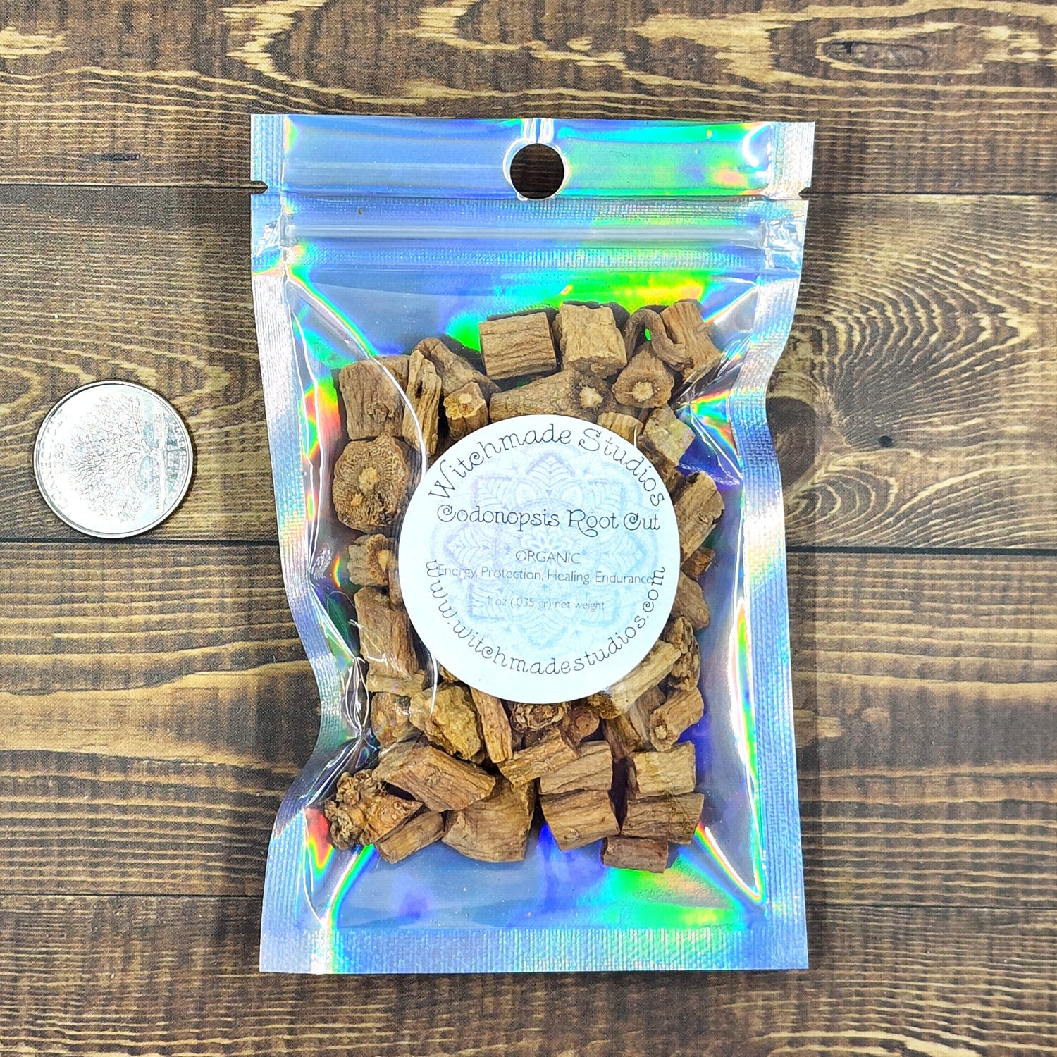 Codonopsis Root Herb, Organic, Energy, Protection, Healing, Endurance  (1 oz)