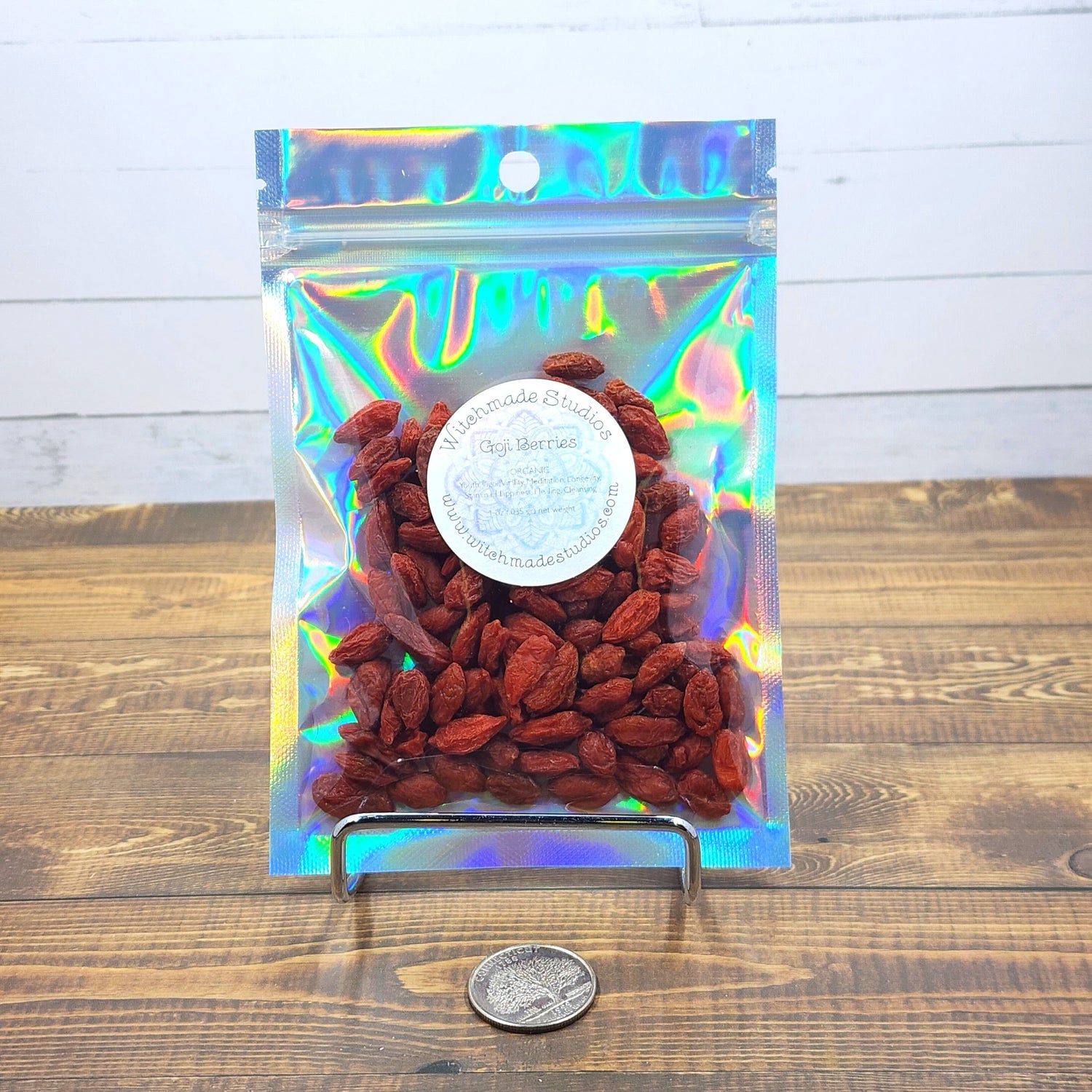 Goji Berries, Whole, Youth, Vigor, Vitality, Meditation, Longevity, Stamina, Happiness, Healing, Cleansing (1 oz)